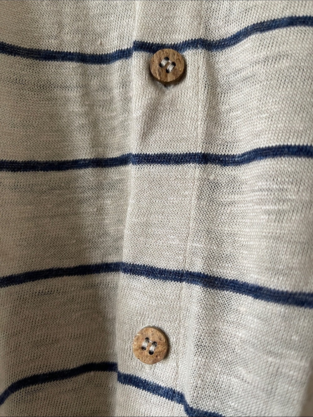 Alex Crane Knit Ola Button-Down Shirt in Rio Large - Picture 4 of 9